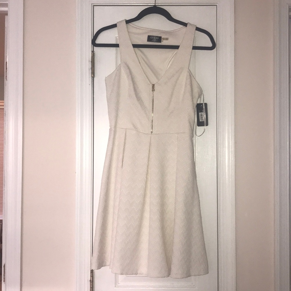 GUESS ivory dress